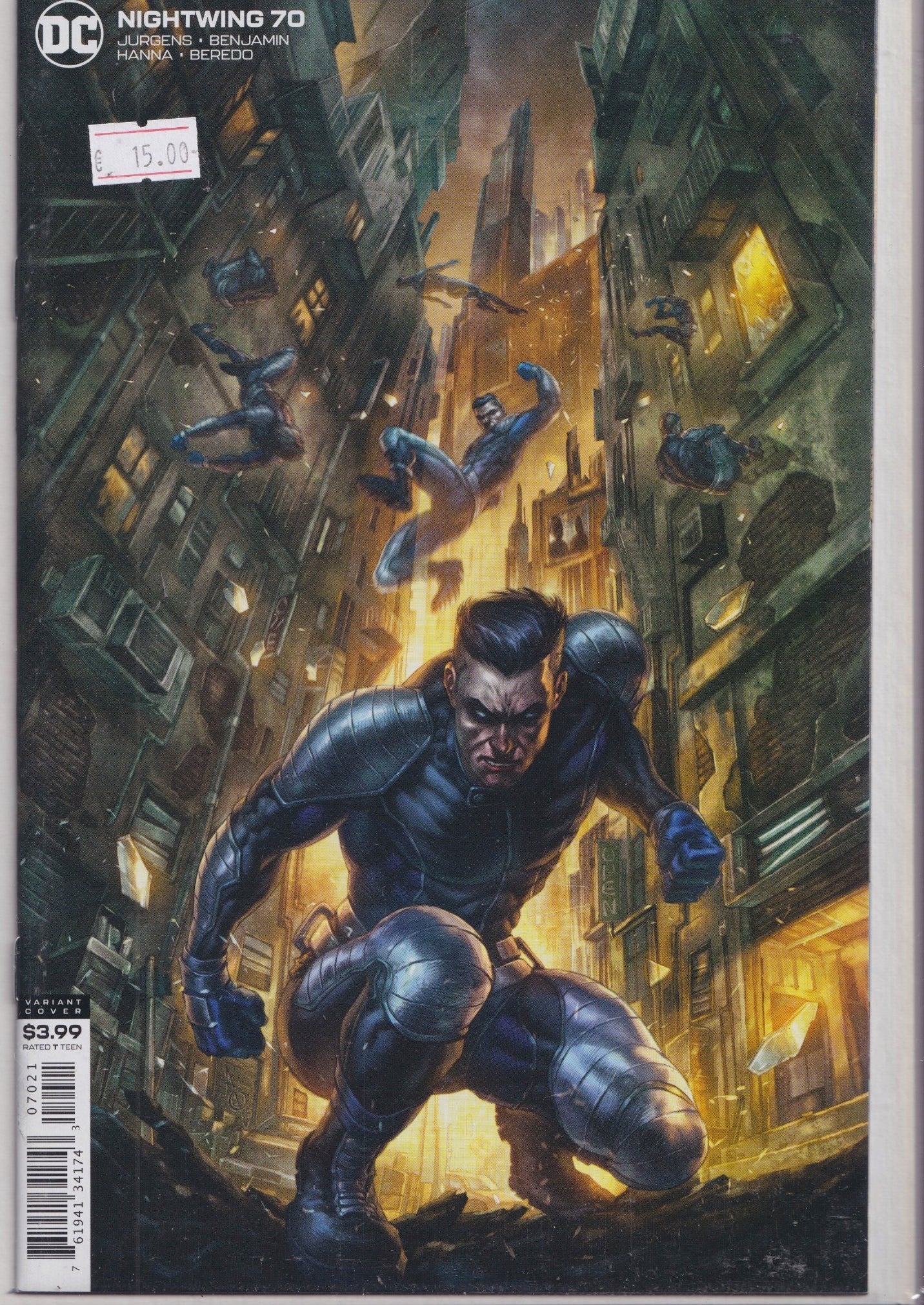 Nightwing #70 (2020) variant very Fine FCL