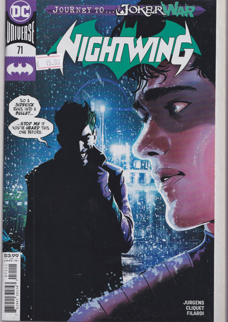 Nightwing #71 (2020) Joker very Fine FCL