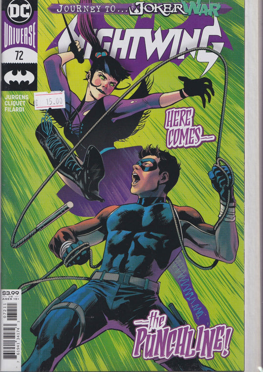 Nightwing #72 (2020) very Fine FCL