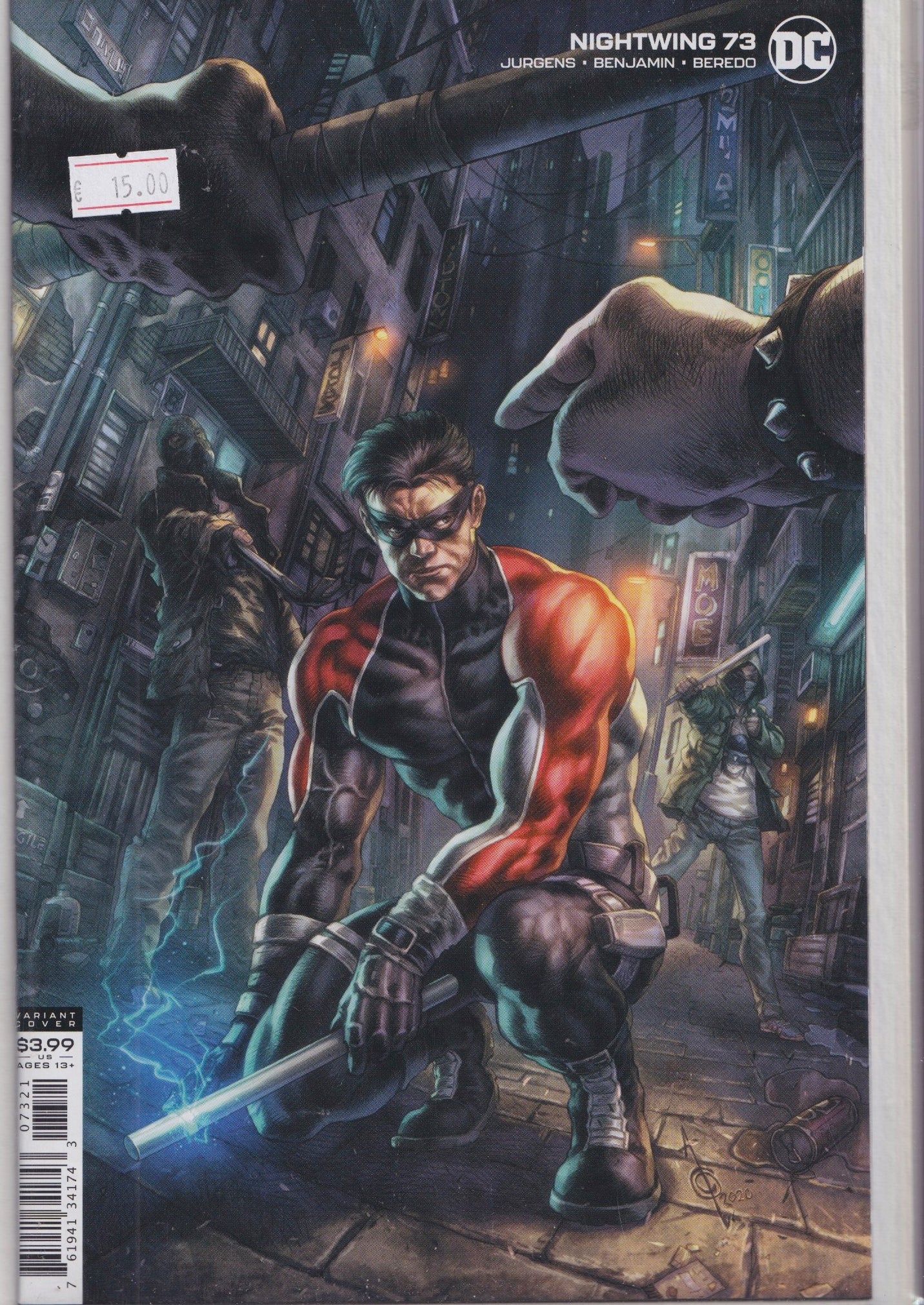 Nightwing #73 (2020) Joker Variant very Fine FCL