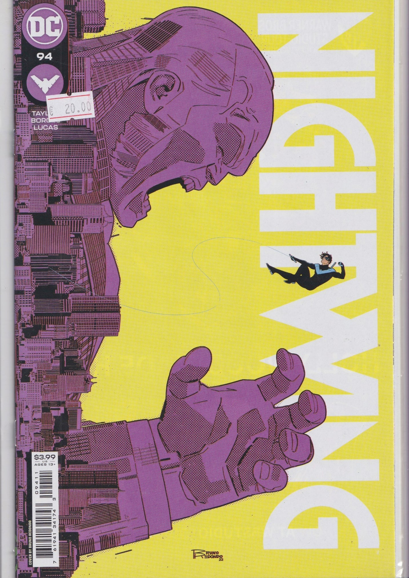 Nightwing #94 (2022) very Fine FCL