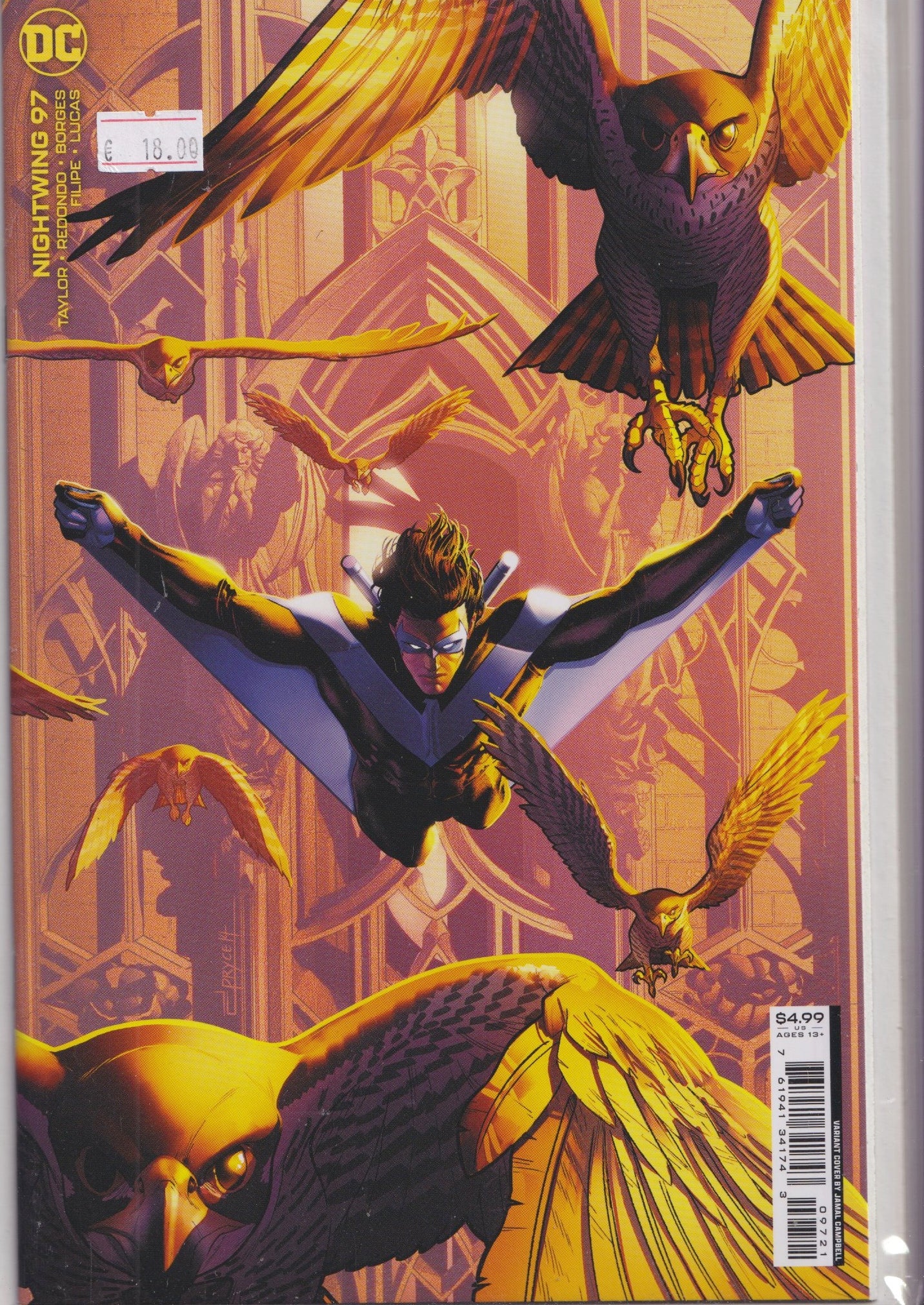 Nightwing #97 (2022) variant very Fine FCL