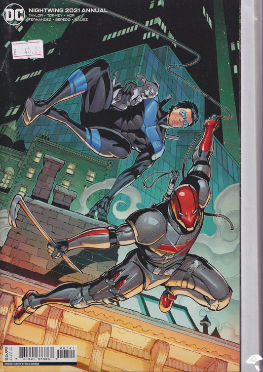 Nightwing Annual 2021 (2022) Nightwing vs Redhood very Fine FCL