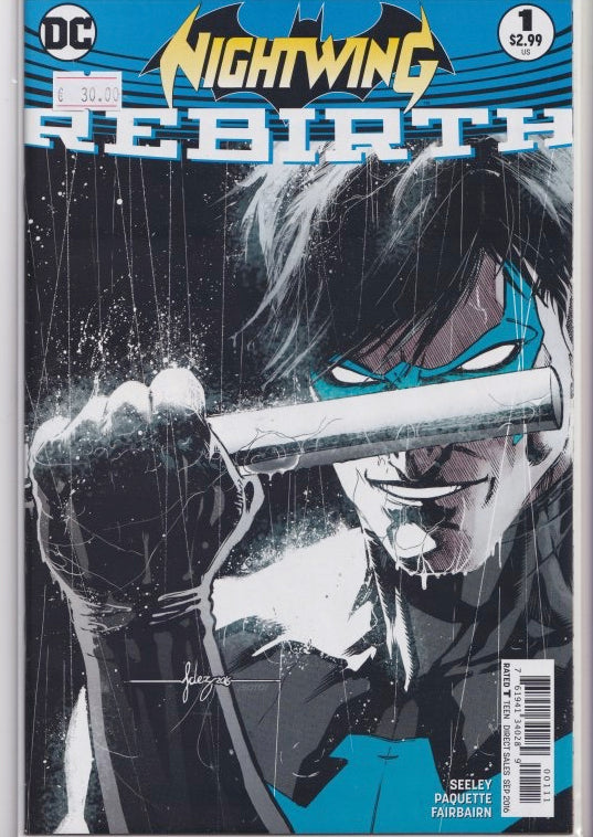 Nightwing rebirth #1 (2016) very Fine FC