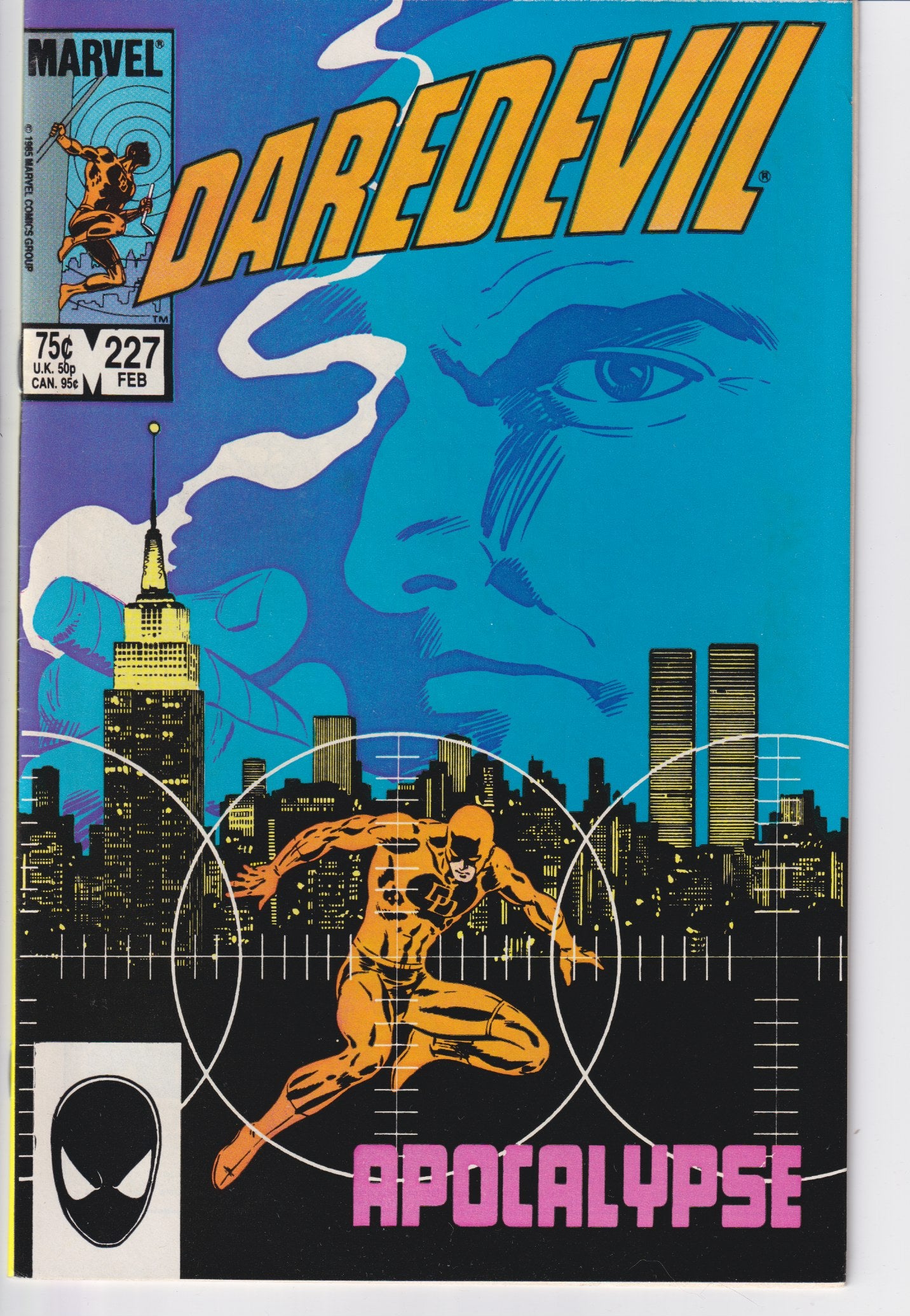 Daredevil Born again #227-231 (1986) full set VF - French Comics Lovers