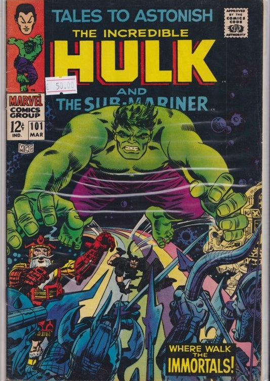 Tales to Astonish #101 last issue (1968) VF - French Comics Lovers
