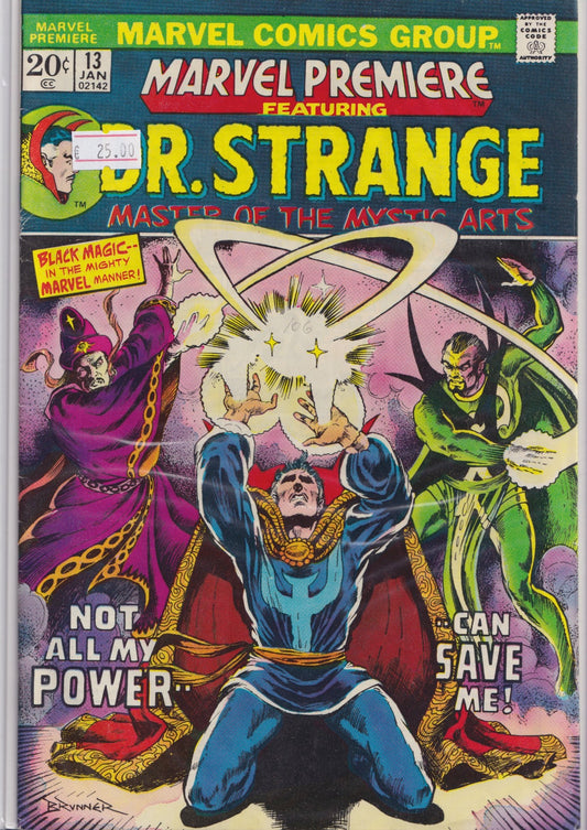 Marvel Premiere #13 (1974) Dr Strange F+ - French Comics Lovers
