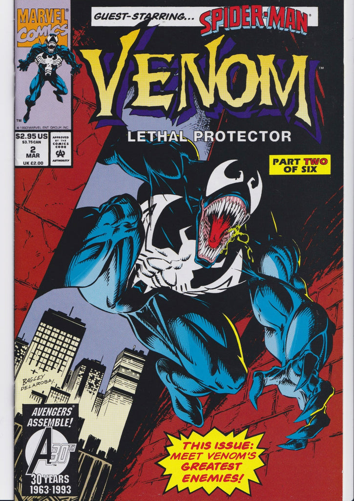 Venom Lethal Protector #1-6  (1993) Full set 1° Venom serie Very Fine