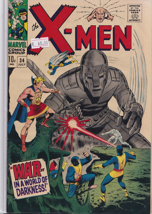 X-Men #34 (1967) - French Comics Lovers