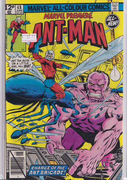 Marvel Premiere #48 (1975) Ant Man, Byrne Fine - French Comics Lovers