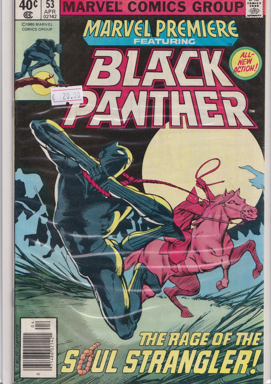 Marvel Premiere #51 (1979) Black Panther Fine - French Comics Lovers