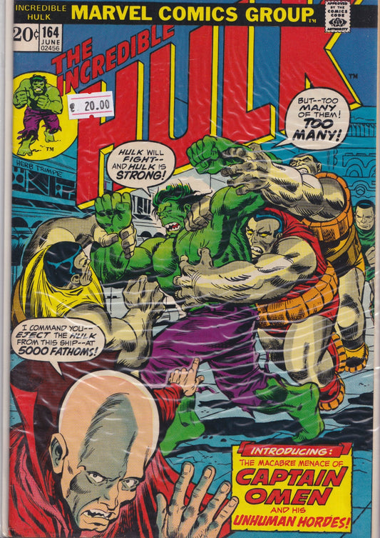 Hulk #164 (1973) Fine - French Comics Lovers