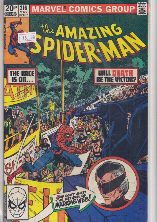 Amazing Spider-Man #216 (1981) very Fine
