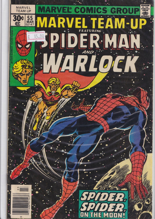 Marvel Team-Up #55 (1976) Warlock Byrne F+ - French Comics Lovers
