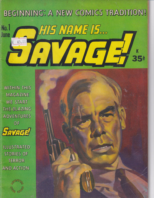 His Name is Savage magazine (1968) F+ - French Comics Lovers