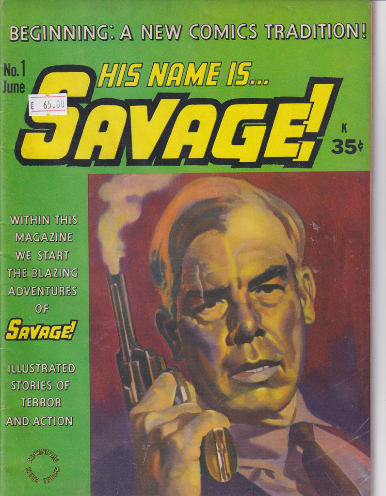 His Name is Savage magazine (1968) F+ - French Comics Lovers