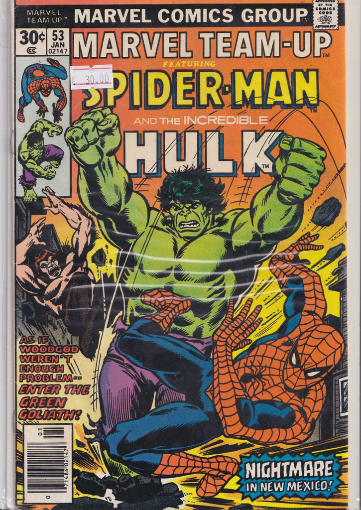 Marvel Team-Up #53 (1976) Hulk/X-Men Byrne F+ - French Comics Lovers