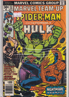 Marvel Team-Up #53 (1976) Hulk/X-Men Byrne F+ - French Comics Lovers