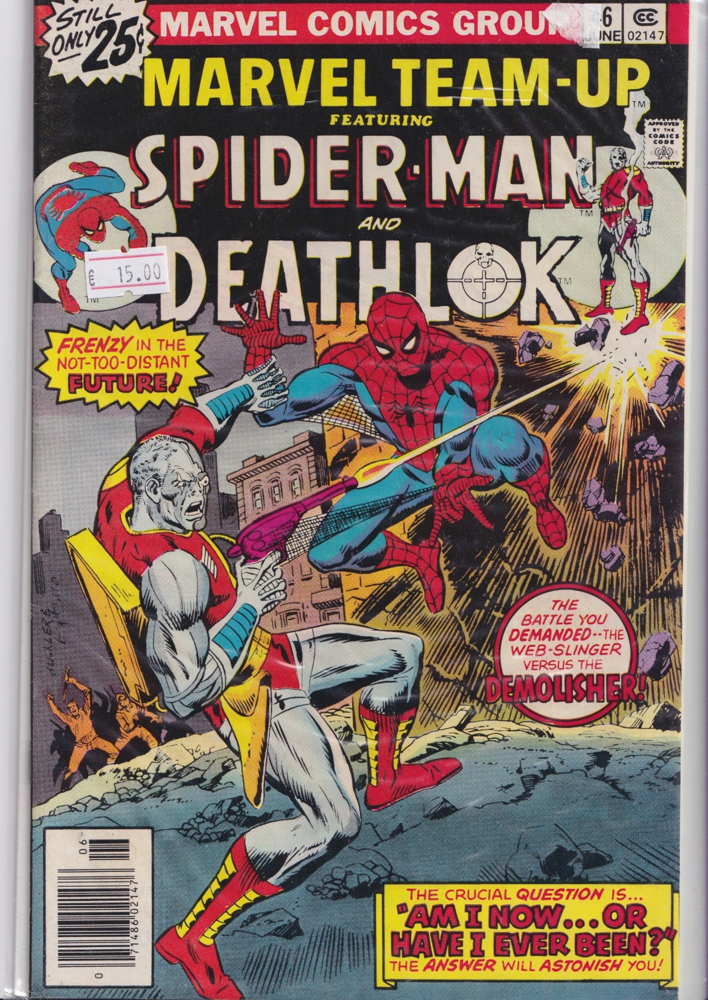 Marvel Team-Up #46 Deathlock (1976) F+ - French Comics Lovers