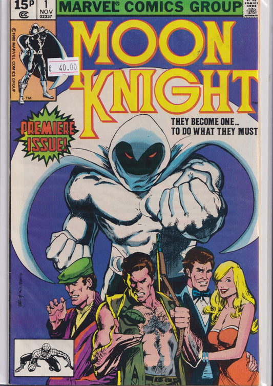 Moon Knight #1 (1980) VF - French Comics Lovers