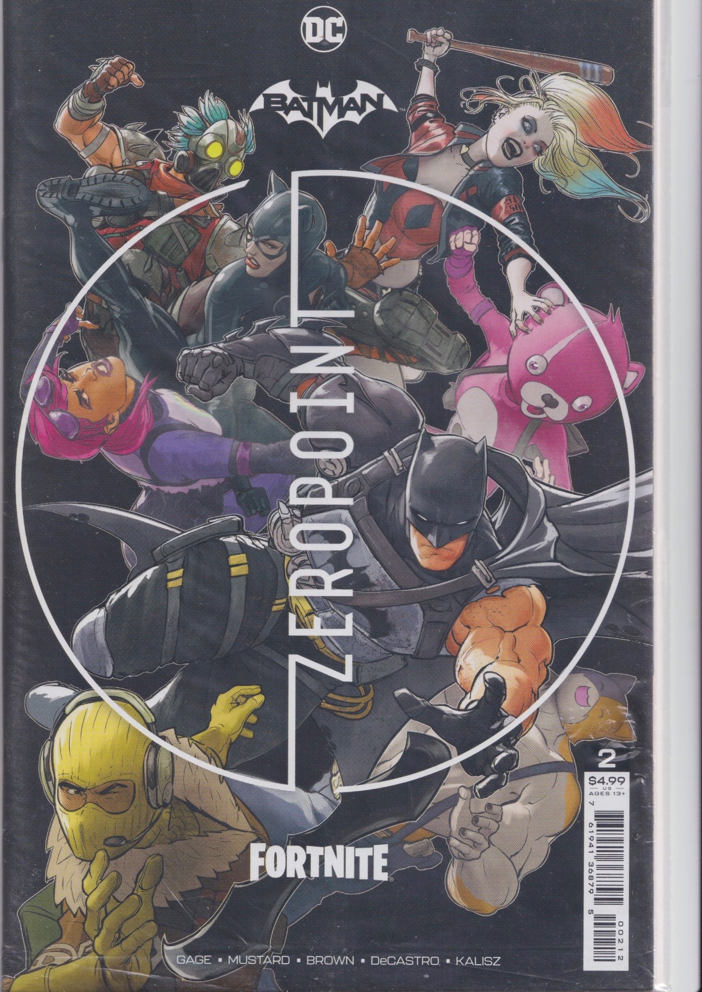 Batman Fortnite Zero Point #1-6 (2021) Full set unopened  bags include coupons NM