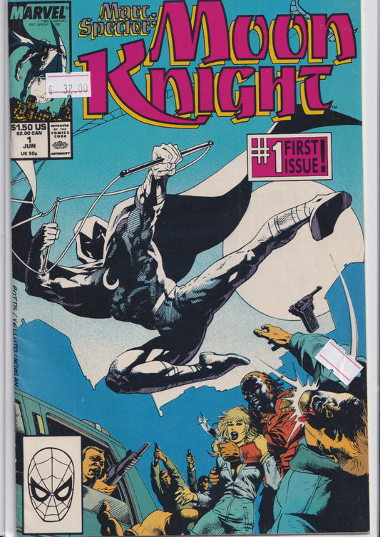Marc Spector Moon Knight #1 (1989) - French Comics Lovers
