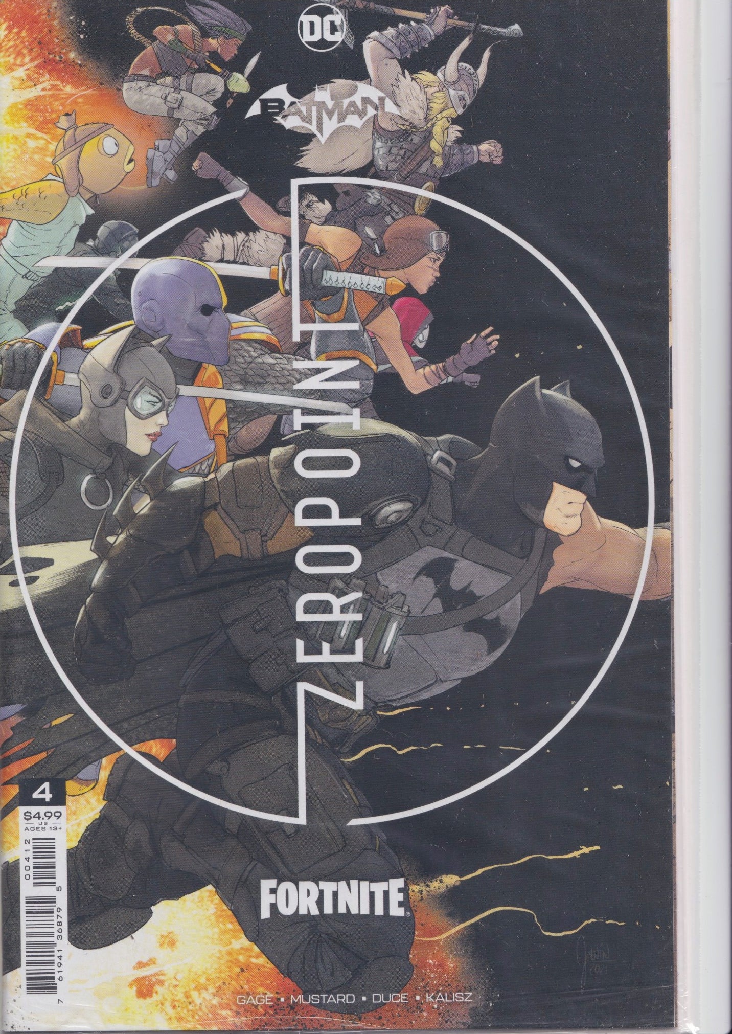 Batman Fortnite Zero Point #1-6 (2021) Full set unopened  bags include coupons NM