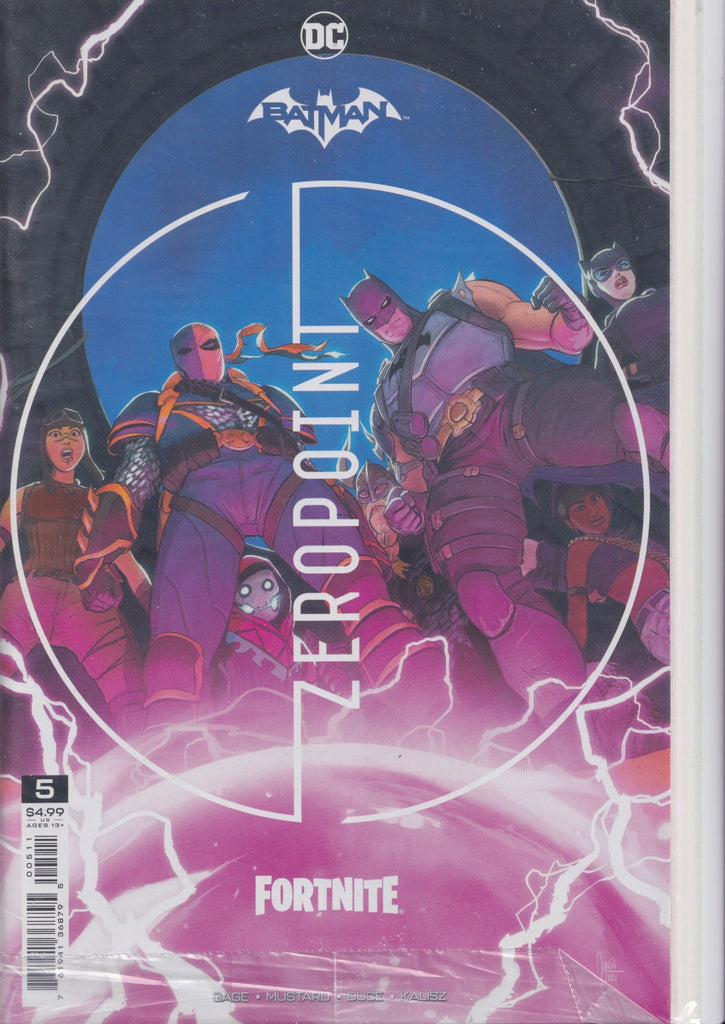 Batman Fortnite Zero Point #1-6 (2021) Full set unopened  bags include coupons NM