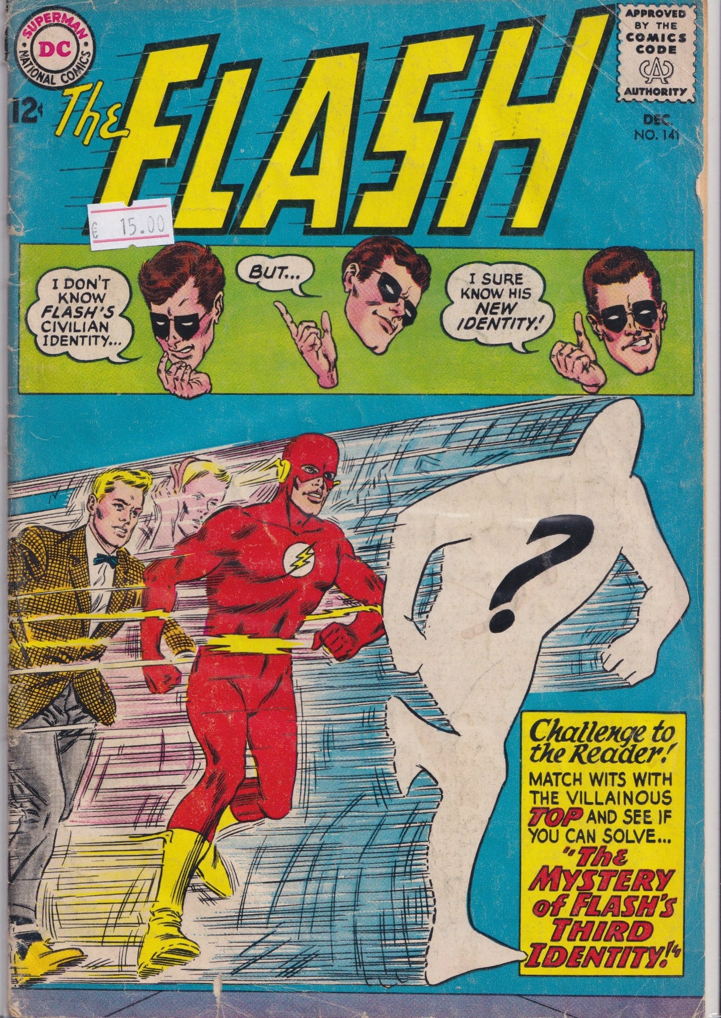 Flash #141 (1963) Good - - French Comics Lovers