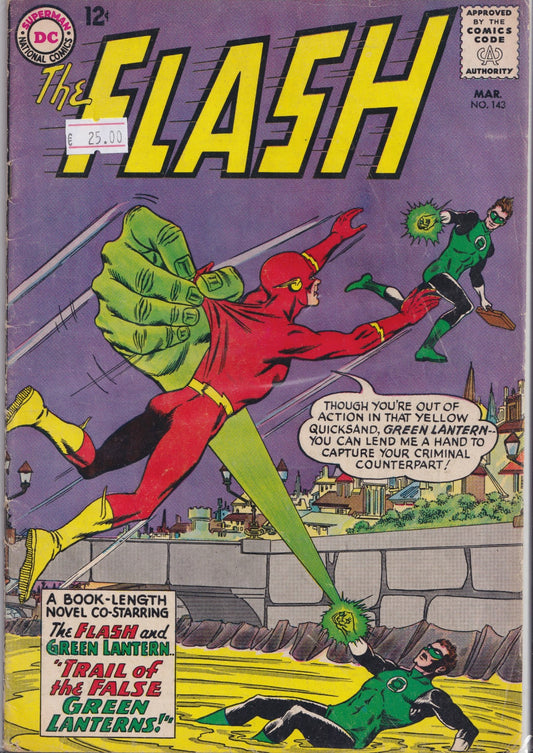 Flash #143 (1963) Vg- - French Comics Lovers
