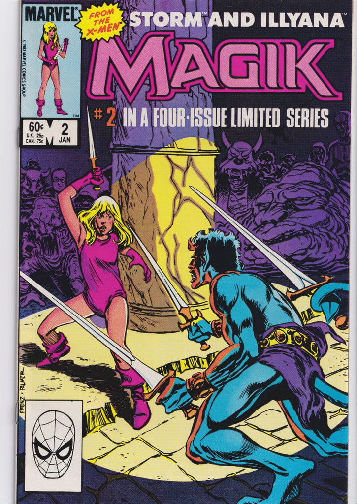 Magik #1-4 (1983) X-men x over F+ - French Comics Lovers