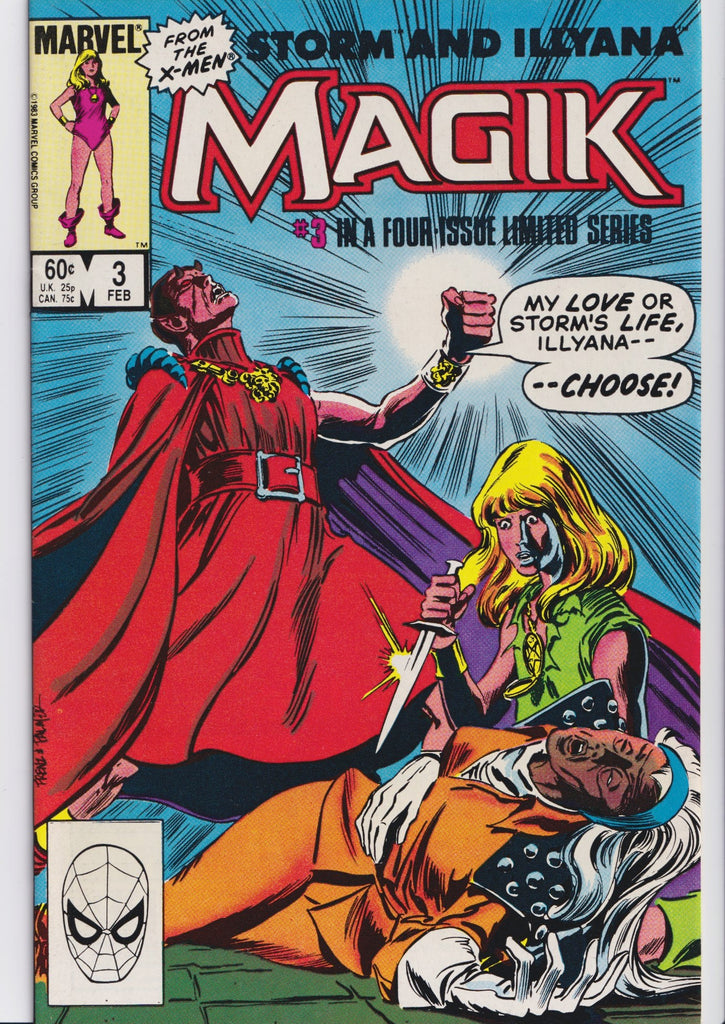 Magik #1-4 (1983) X-men x over F+ - French Comics Lovers