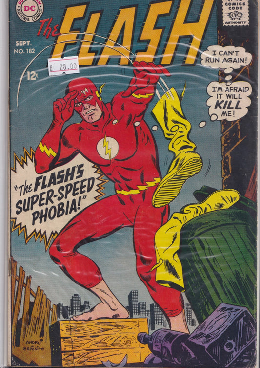 Flash #182 (1968) Fine - French Comics Lovers