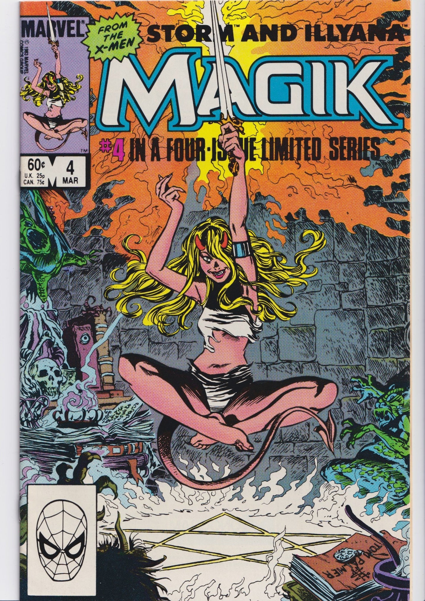 Magik #1-4 (1983) X-men x over F+ - French Comics Lovers