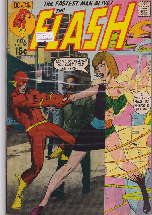 Flash #203 (1968) Adams cover Fine - French Comics Lovers