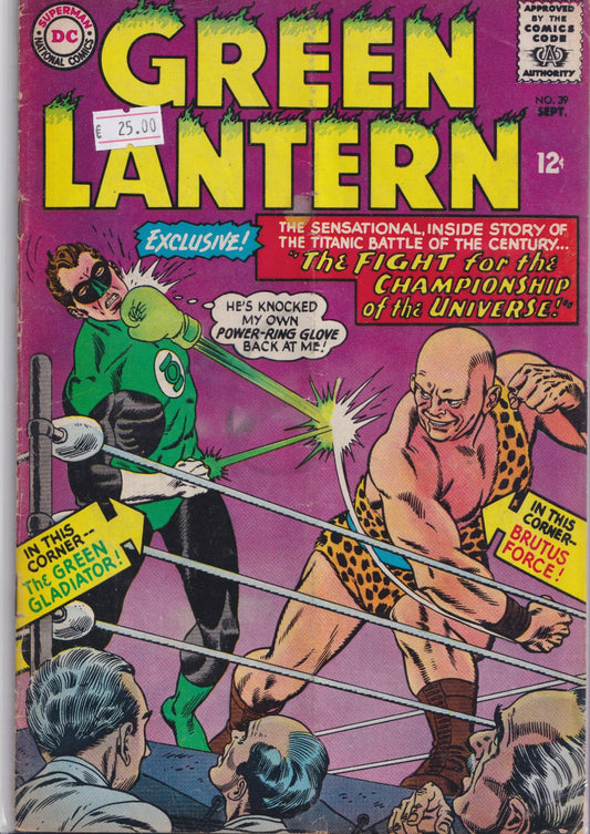 Green Lantern #39 (1965) Vg - French Comics Lovers