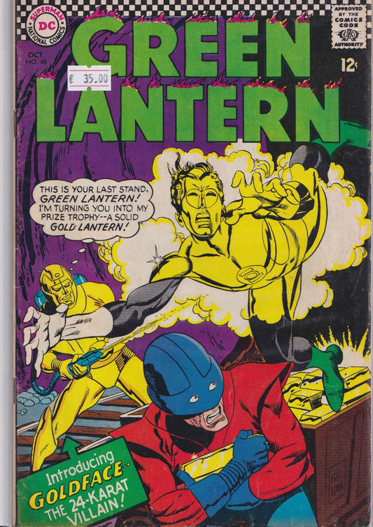 Green Lantern #48(1966) Vg - French Comics Lovers