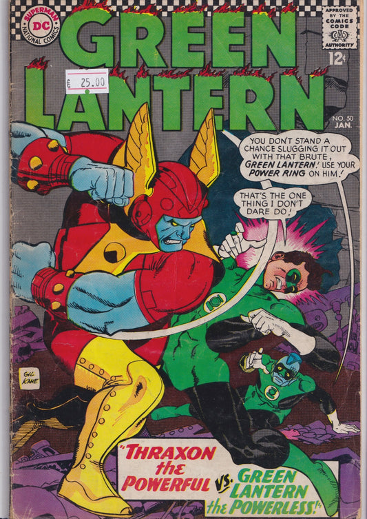 Green Lantern #50 (1966) Good + - French Comics Lovers