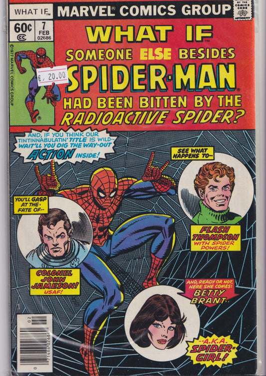 What If #7 (1978) Spider-Man Very Fine