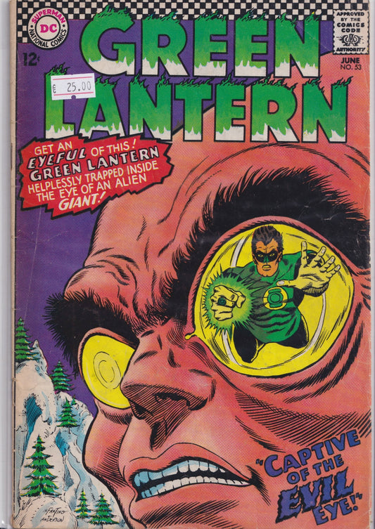 Green Lantern #53 (1967) vg - - French Comics Lovers