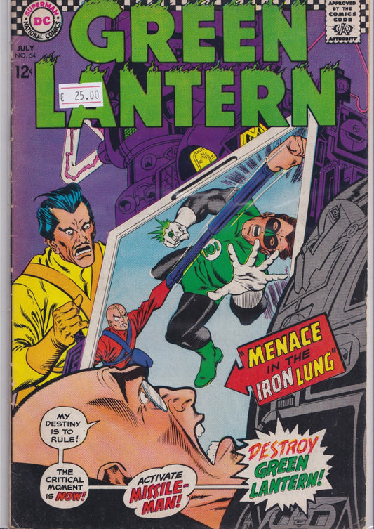 Green Lantern #54 (1967) vg - French Comics Lovers