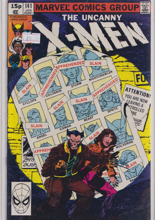 Uncanny X-Men #141 - French Comics Lovers