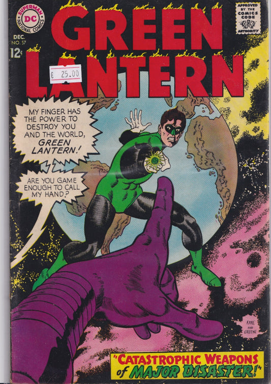 Green Lantern #57 (1967) Fine - French Comics Lovers