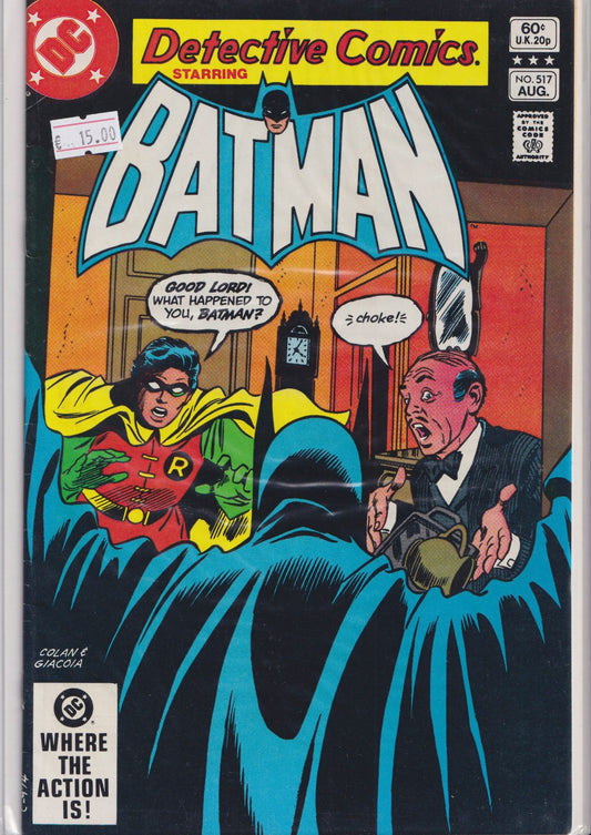 Detective Comics #425 (1972) Couverture Wrightson Bien