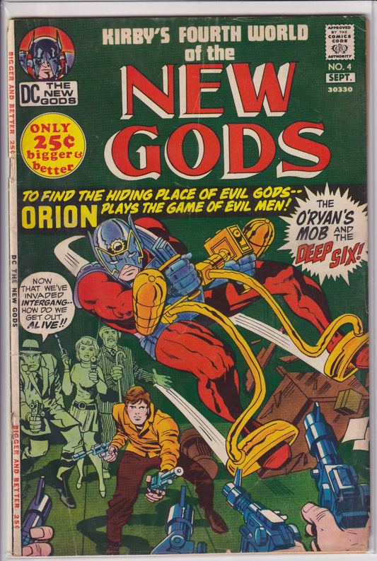 New Gods #4 (1971) Kirby VG - French Comics Lovers