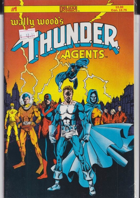 Wally Wood's Thunder Agents (1985) full set ( #1-5) Perez art VF - French Comics Lovers