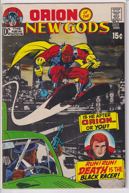 New Gods #2 (1971) Kirby Black Racer Fine - French Comics Lovers