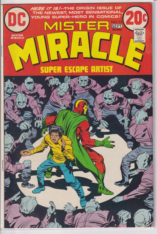 Mister Miracle #15 (1972) Kirby Fine+ - French Comics Lovers
