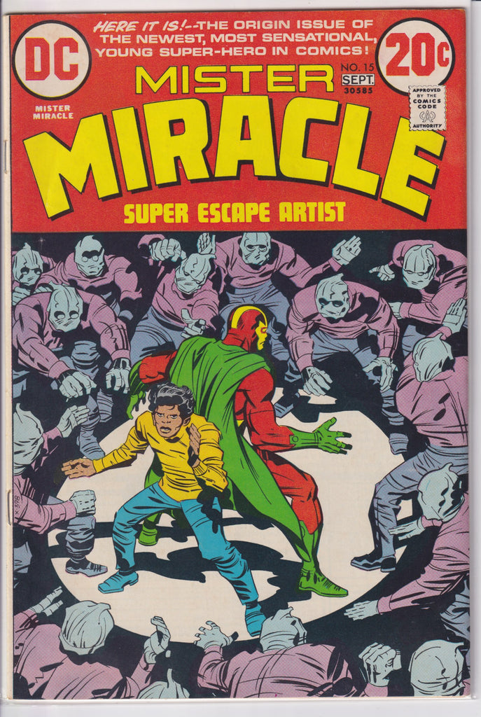 Mister Miracle #15 (1972) Kirby Fine+ - French Comics Lovers