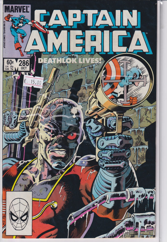 Captain America #286 (1983) Classic cover VF - French Comics Lovers